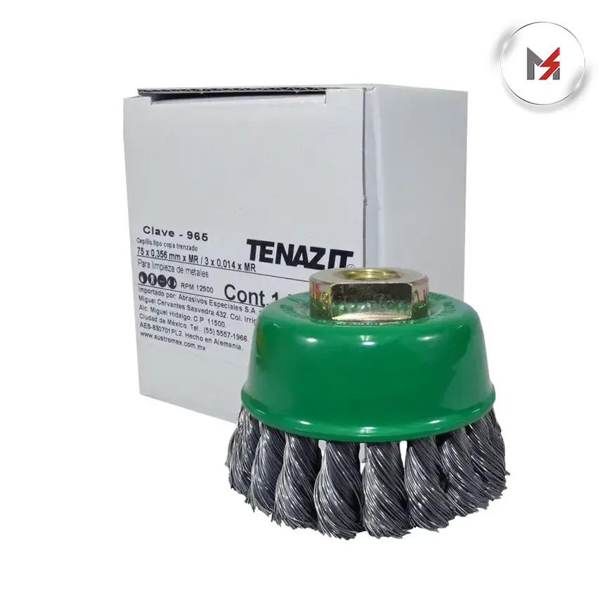 CEPILLO COPA ALAM. TRENZADO 3 x 0.014 x MR MAGMA AUSTROMEX AUSTROMEX -965 - Mersol Sureste México