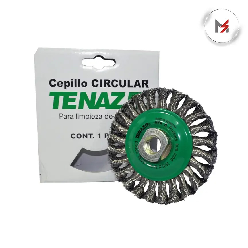 CEPILLO CIRCULAR ALAM. TRENZADO 4 x 0.014 MR MAGMA EN CAJA AUSTROMEX AUSTROMEX -974 - Mersol Sureste México