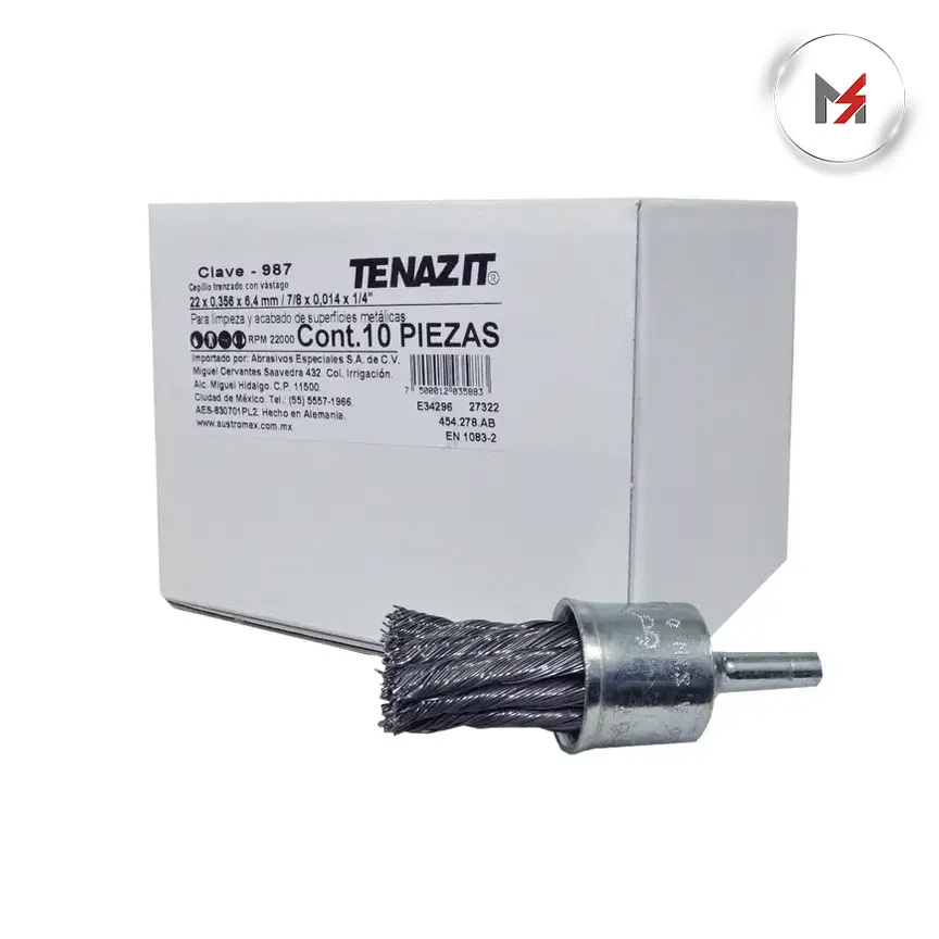 CEPILLO BROCHA ALAM TRENZADO 7/8 x 0.014 x 1/4 MAGMA AUSTROM AUSTROMEX -987 - Mersol Sureste México