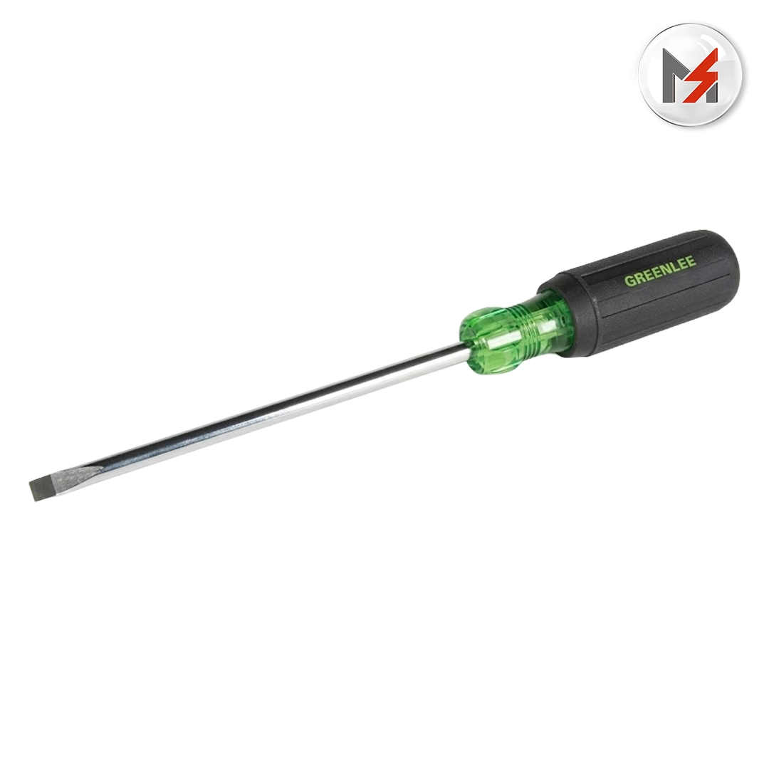 DESTORN. DE CABEZA PLANA DE 1 / 4X6 in GREENLEE GREENLEE 0153-26C - Mersol Sureste México
