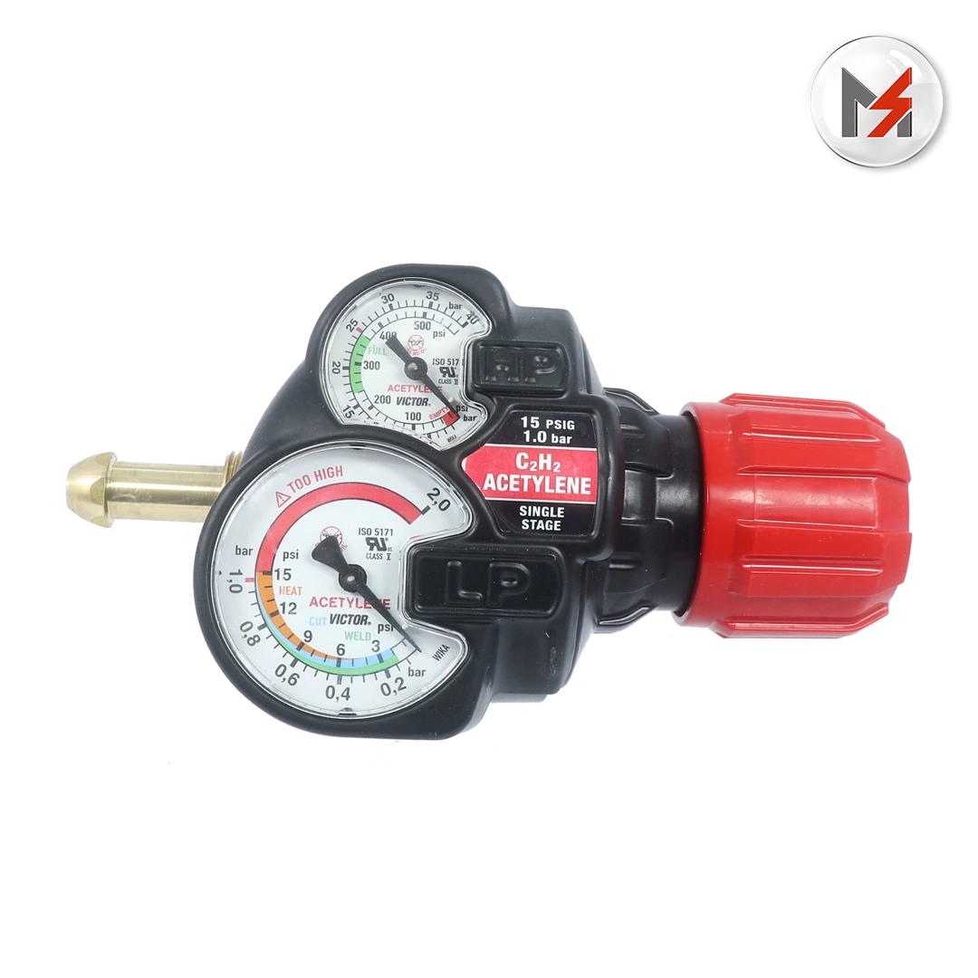REGULADOR DE ACETILENO EDGE ESS42-15-510 TRABAJO PESADO VICT