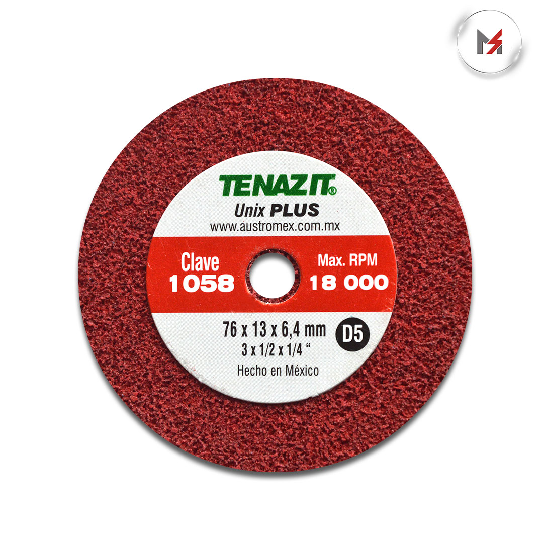 RUEDA UNIX PLUS 3 X 1/2 X 1/4 TENAZIT AUSTROMEX 1058 - Mersol Sureste México