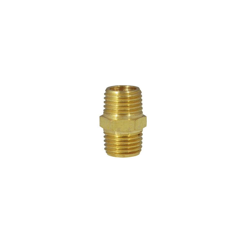 NIPLE 1/4in NPT LATON SURTEK 108105 - Mersol Sureste México