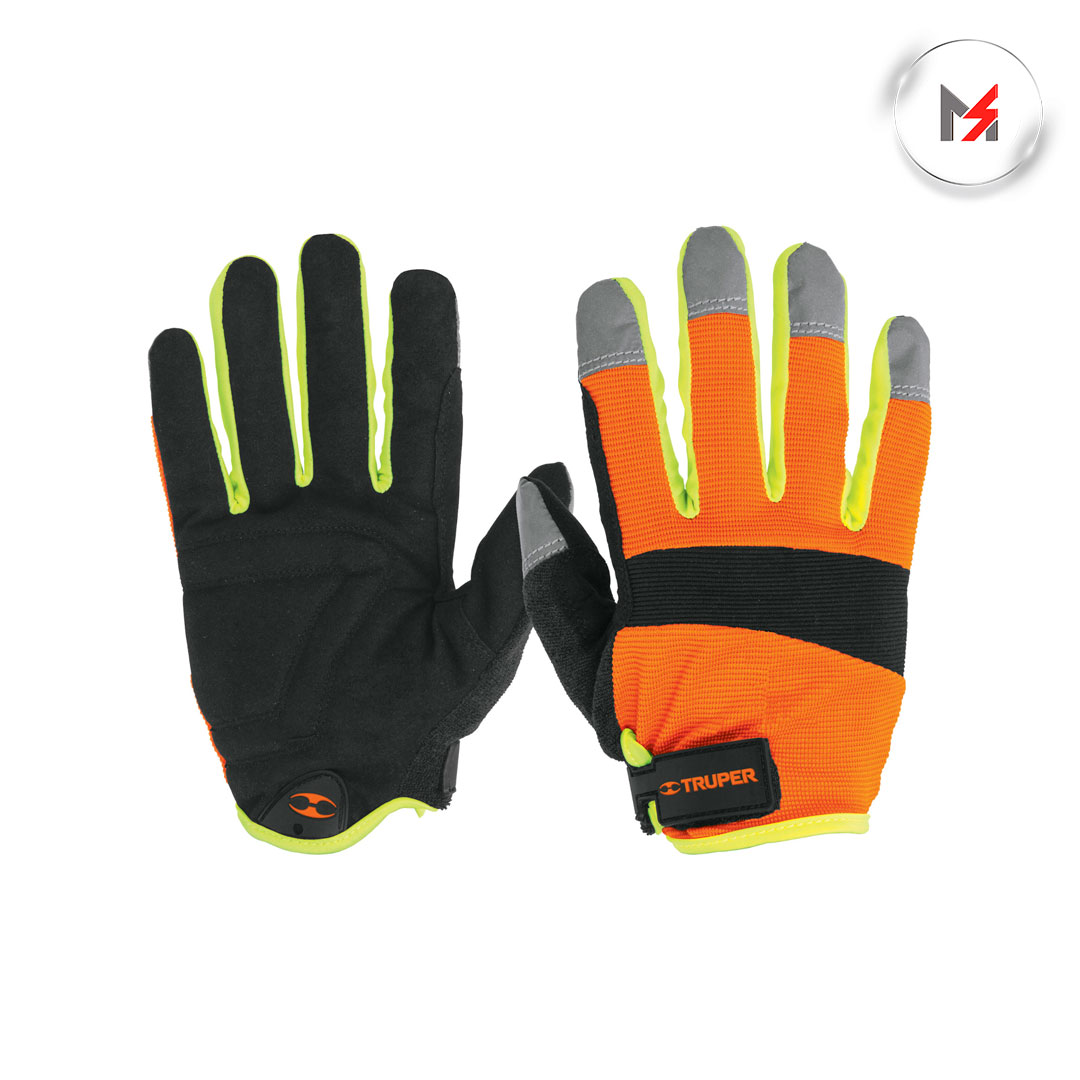 GUANTES PARA MECANICO ALTA VISIBILIDAD TRUPER