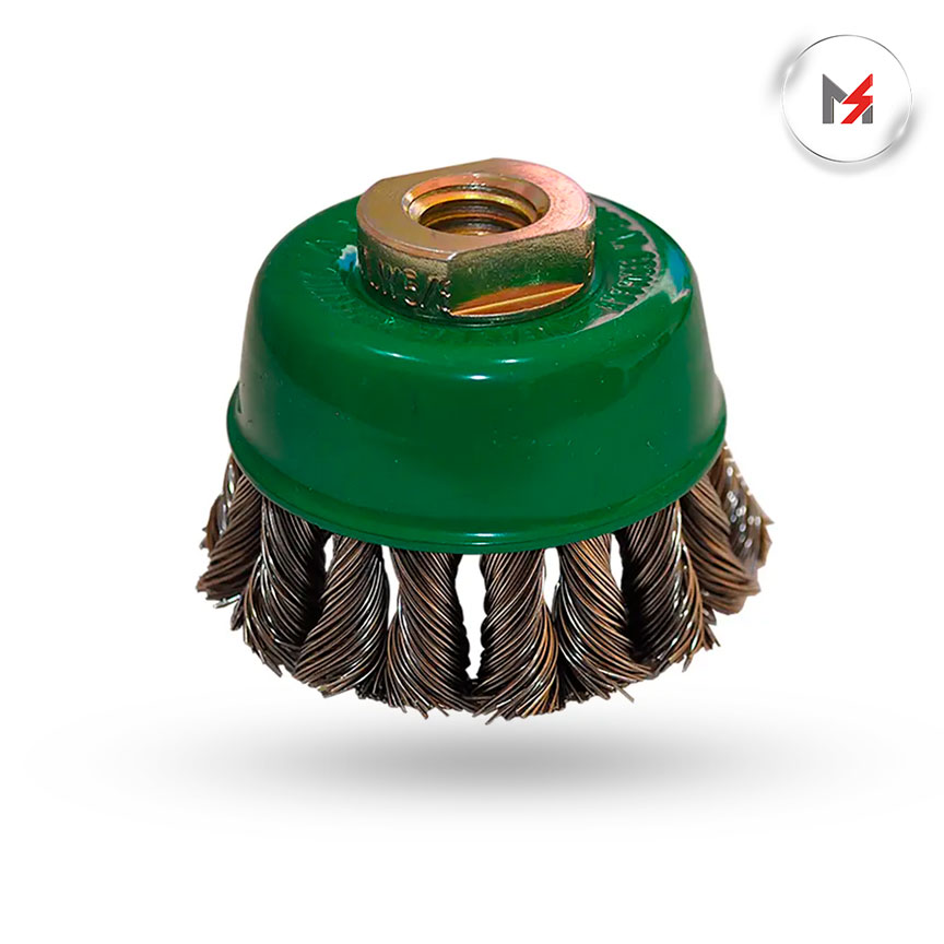 CEPILLO COPA TRENZADO INOX IZQ/DER 0.50 2-1/2X0.020XMR AUSTR AUSTROMEX 1102 - Mersol Sureste México