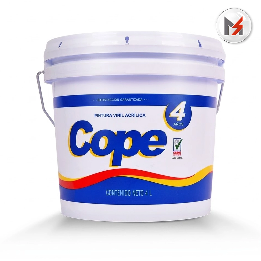 PINTURA EMULSIONADA MATE BLANCO BASE W LITRO OSEL COPE OSEL 1121-G - Mersol Sureste México