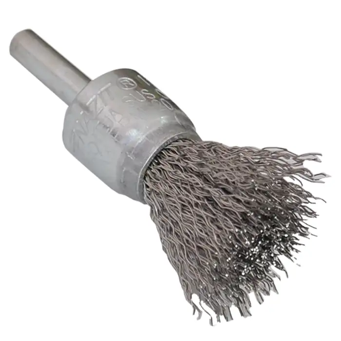 CEPILLO TIPO BROCHA CON VASTAGO 3/4 x 0.012 x 1/4" LIMPIEZA ACE INOX Y SOLDADURA TENAZIT AUSTROMEX 1173 - Mersol Sureste México