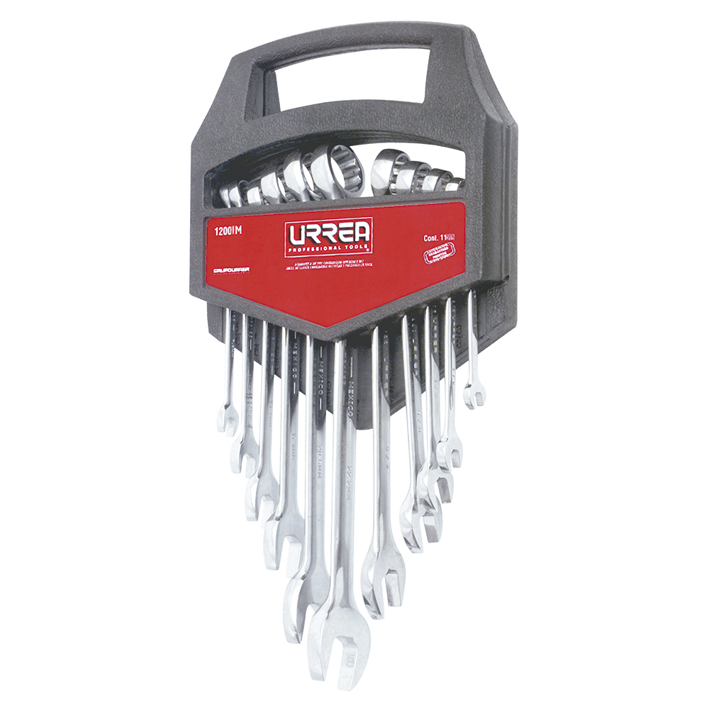 JGO. 11 LLAVE COMB METR C/RACK URREA URREA 1200IM - Mersol Sureste México