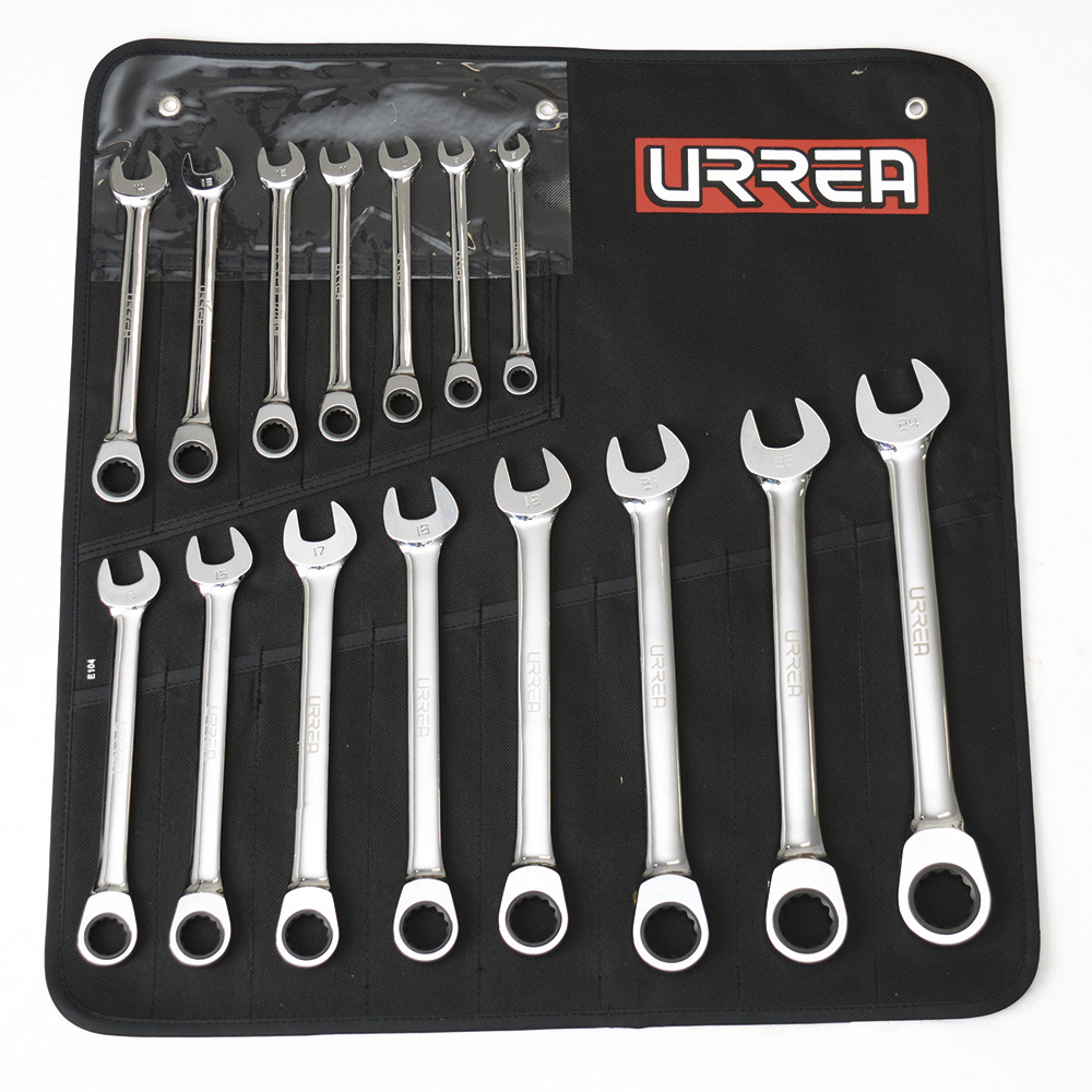 JGO 12 LLAVES COMBINADAS MATRACA EN PULGADAS URREA URREA 1201CM - Mersol Sureste México