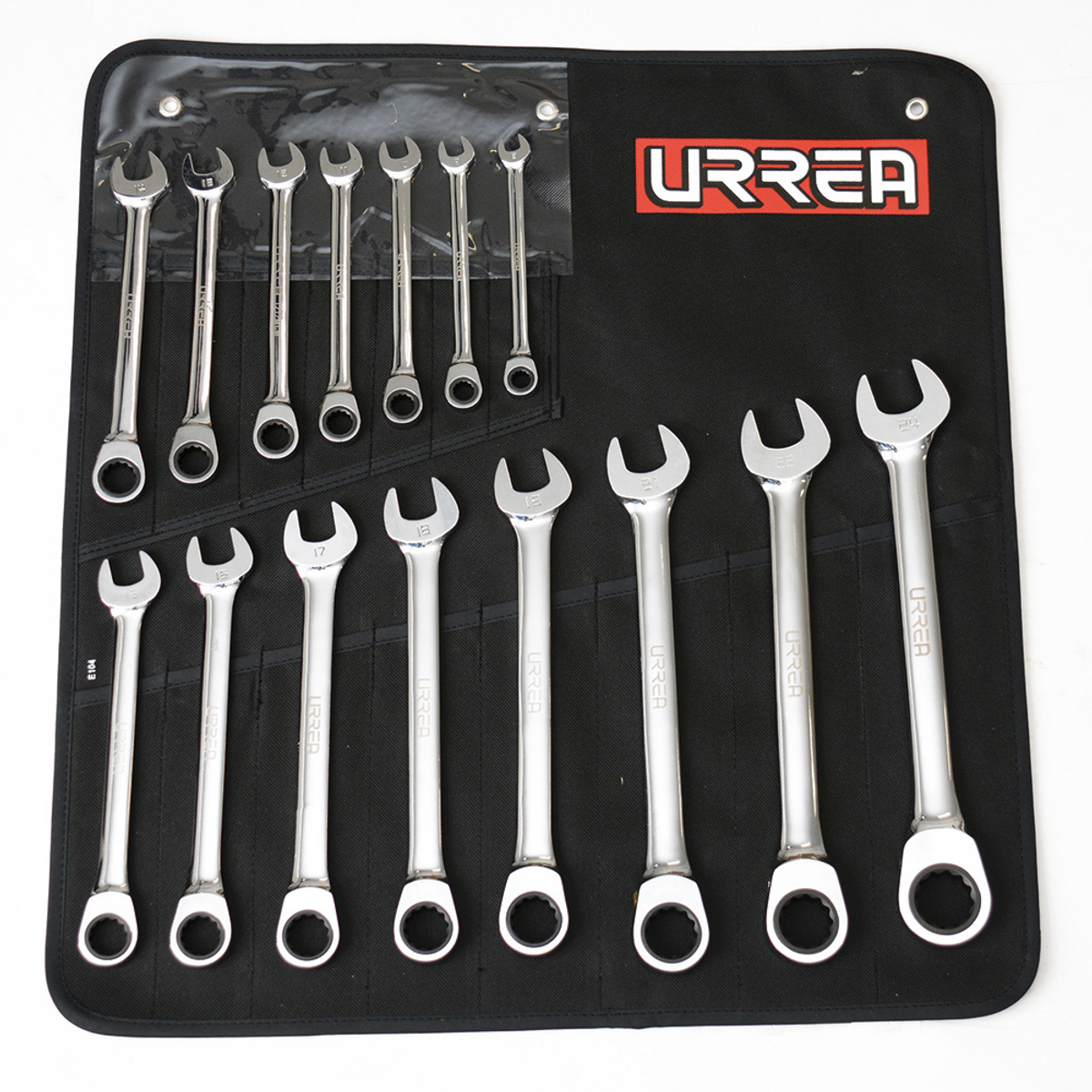 JGO 15 LLAVES COMBINADAS MATRACA METRICAS URREA URREA 1201MCM - Mersol Sureste México