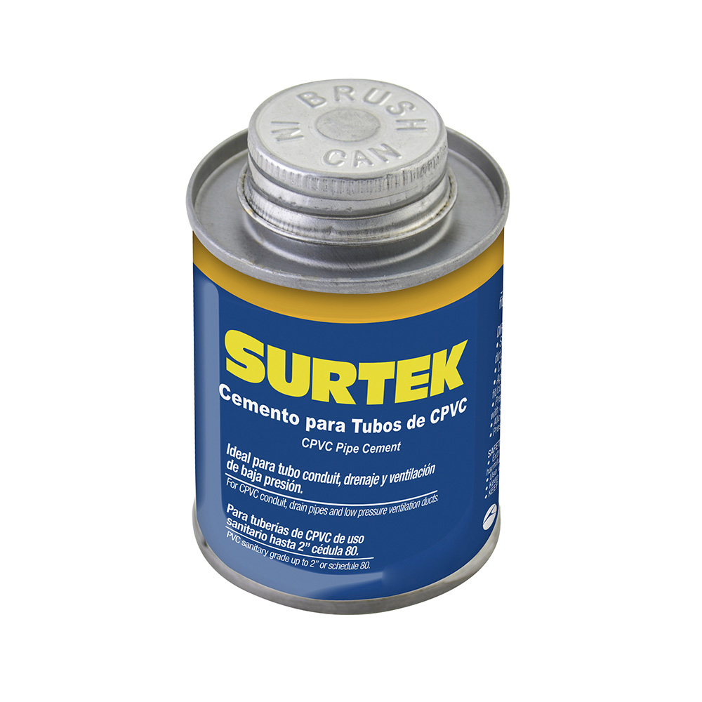 CEMENTO PARA TUBO CPVC 236ML SURTEK SURTEK 121135 - Mersol Sureste México