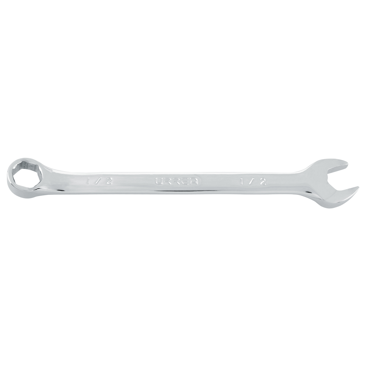 LLAVE COMBINADA PULIDO ESPEJO 6 PUNTAS 1/2in URREA URREA 1216H - Mersol Sureste México