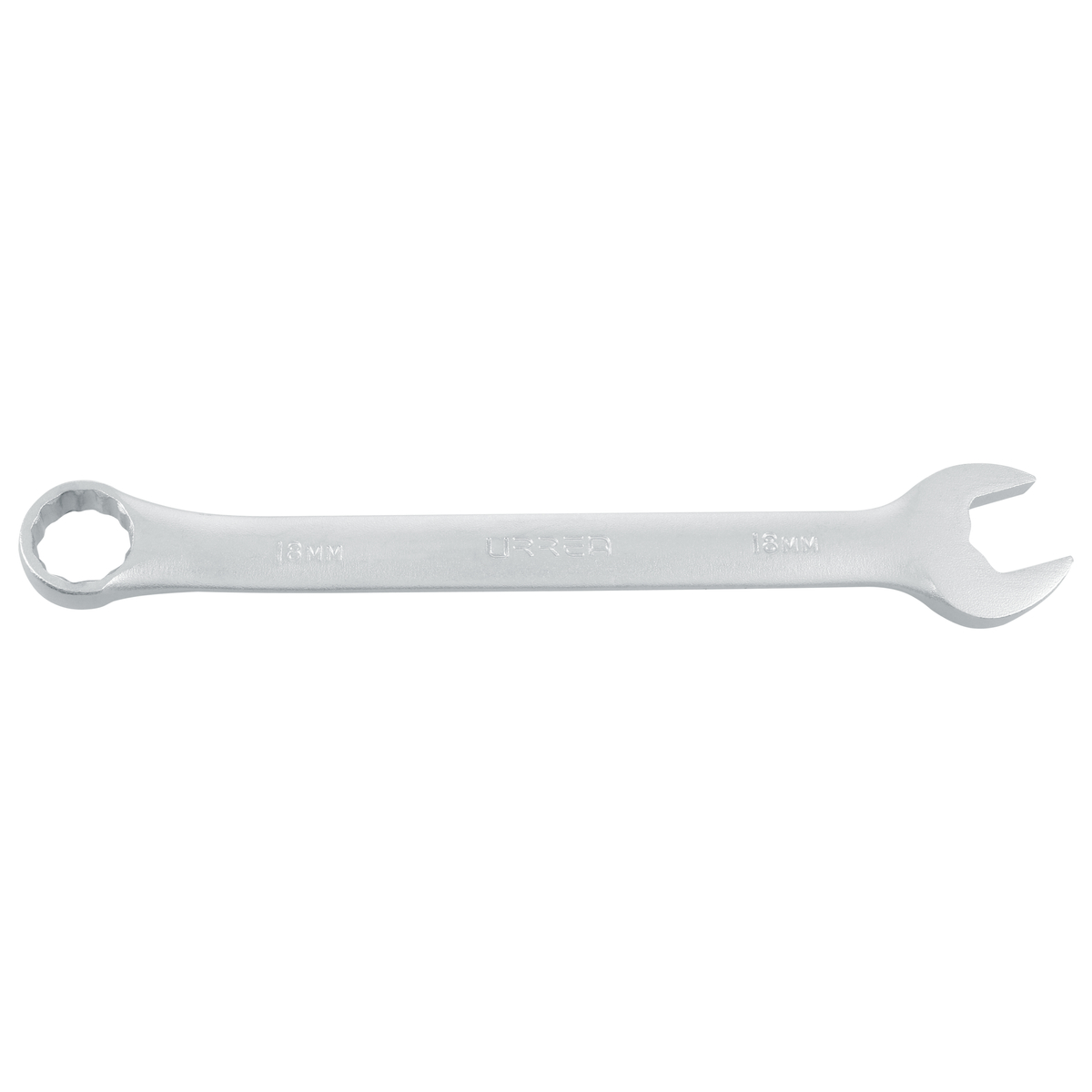 LLAVE COMBINADA SATINADA 12 PUNTAS 18 MM URREA