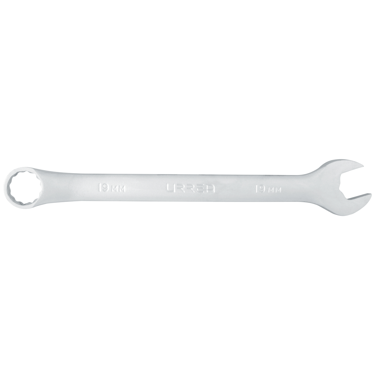 LLAVE COMBINADA SATINADA 12 PUNTAS 19 MM URREA URREA 1219MA - Mersol Sureste México