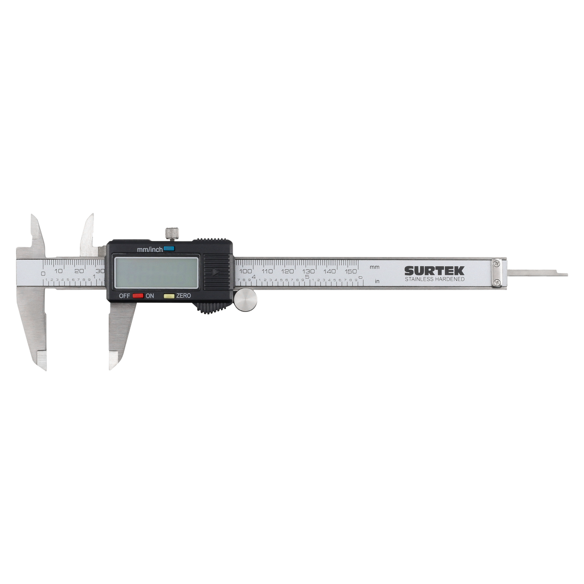 CALIBRADOR PIE DE REY DIGITAL 0-6in SURTEK SURTEK 122200 - Mersol Sureste México