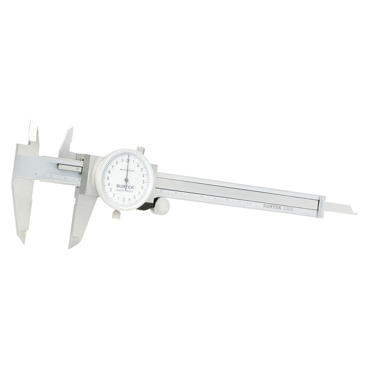 CALIBRADOR PIE DE REY DE CARATULA 0-150MM SURTEK SURTEK 122201 - Mersol Sureste México