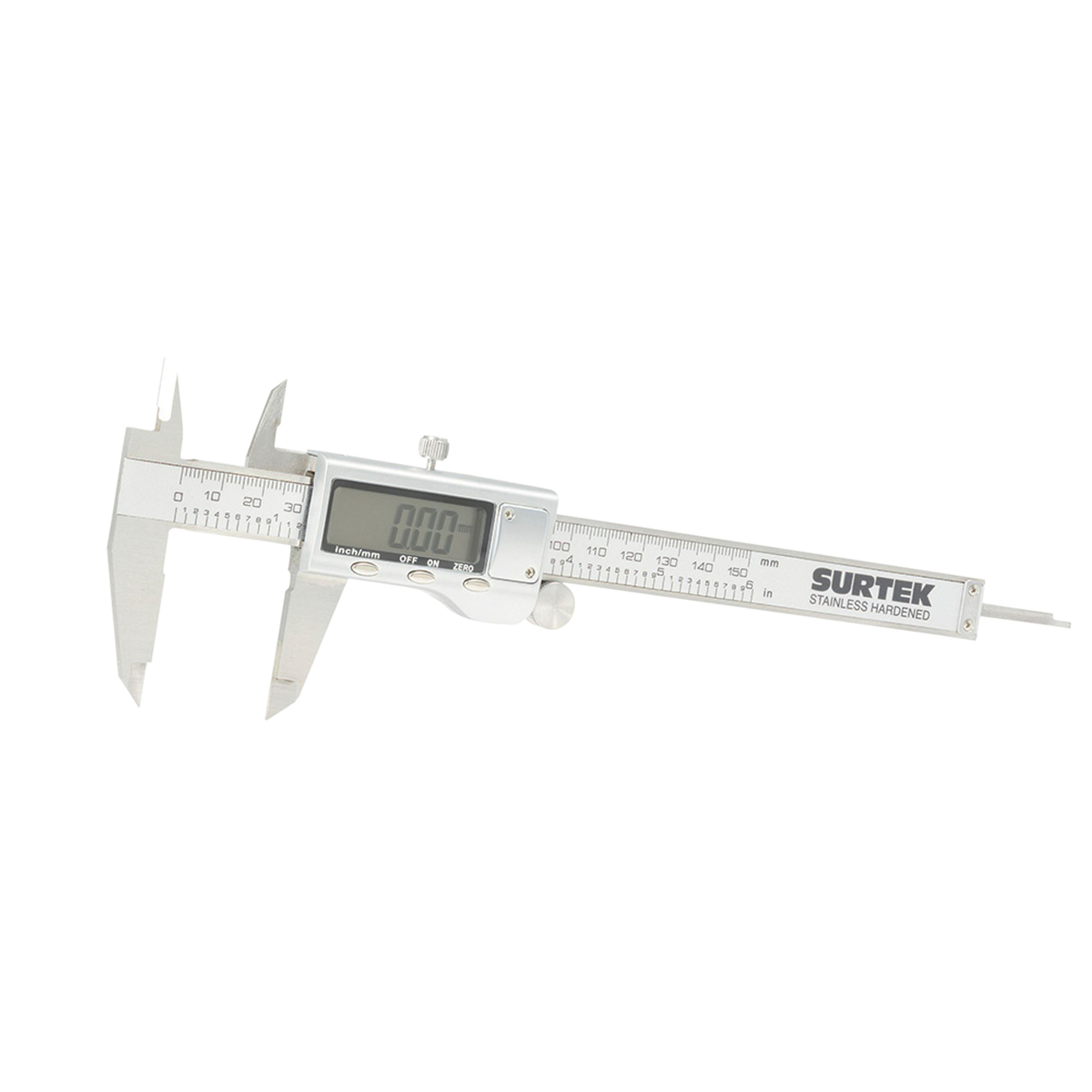 CALIBRADOR PIE DE REY DIGITAL 0-6inPANTALLA METALICA SURTEK SURTEK 122204 - Mersol Sureste México