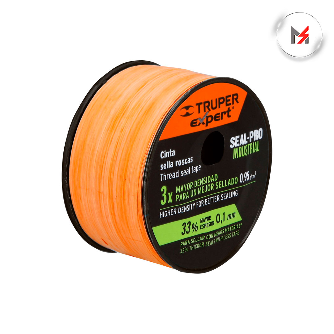 CINTA SELLA ROSCAS 1in X 13 M DE LARGO INDUSTRIAL EXPERT TRUPER 12518 - Mersol Sureste México