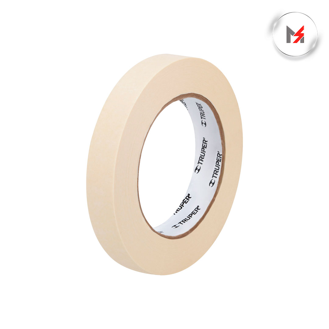 CINTA MASKING TAPE 1/2 x 50M TRUPER TRUPER 12589 - Mersol Sureste México