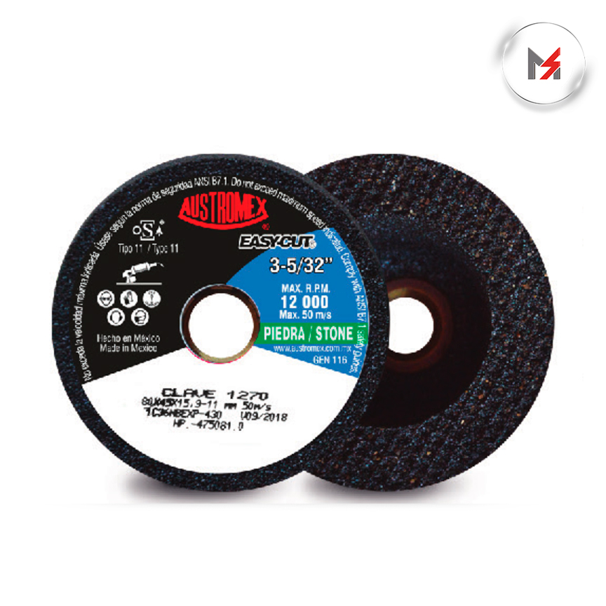COPA DESBASTE 3 - 5/32in X1-3/4in X 5in EASY CUT AUSTROMEX