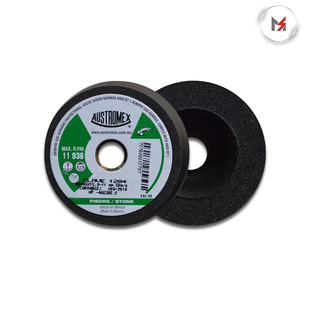 COPA DESBASTE 3-5/32 x 1-3/4 x 5/8-11 ACABADO FINOI TIPO 11 AUSTROMEX 1284 - Mersol Sureste México