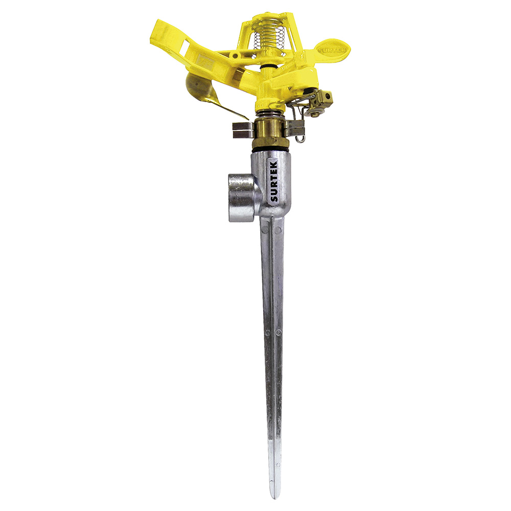 ASPERSOR METALICO REGULABLE P/PULSACIONES ESTACA METALICA 1 SURTEK 130318 - Mersol Sureste México