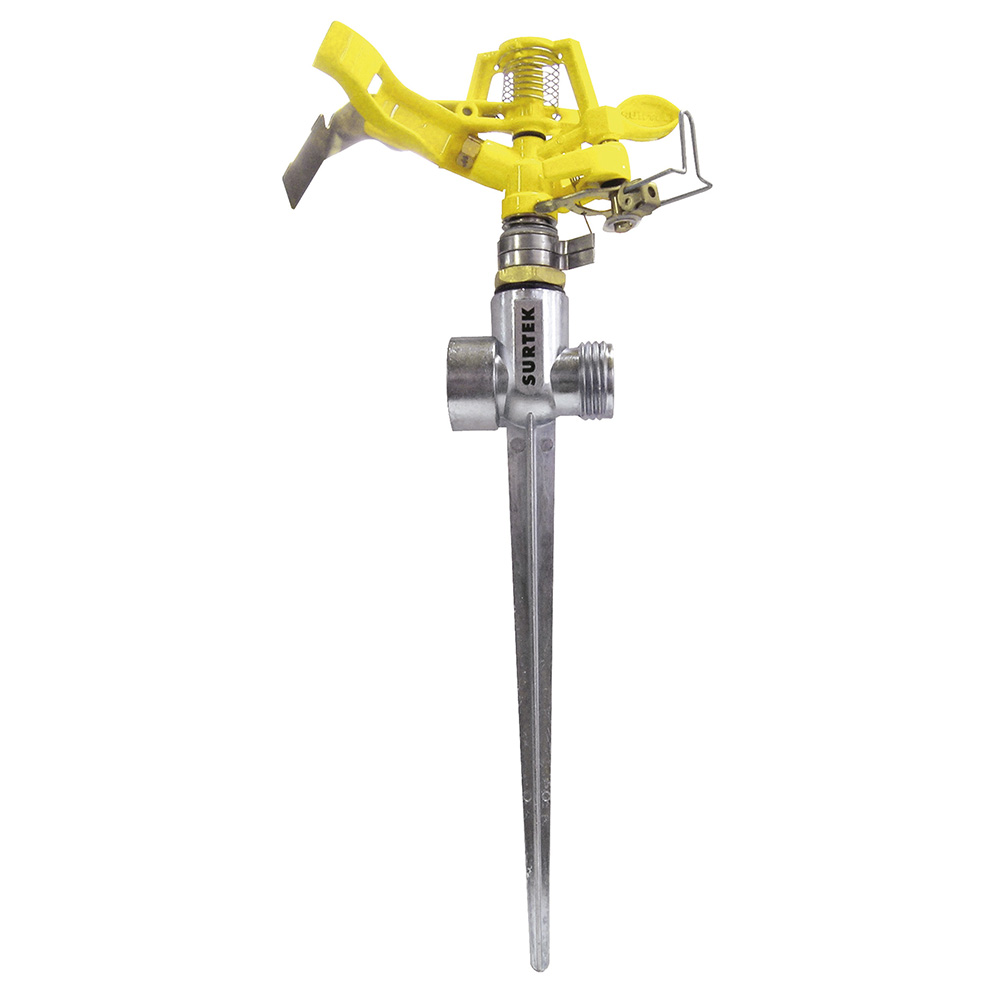 ASPERSOR METALICO REGULABLE P/PULSACIONES ESTACA METALICA 2 SURTEK 130319 - Mersol Sureste México