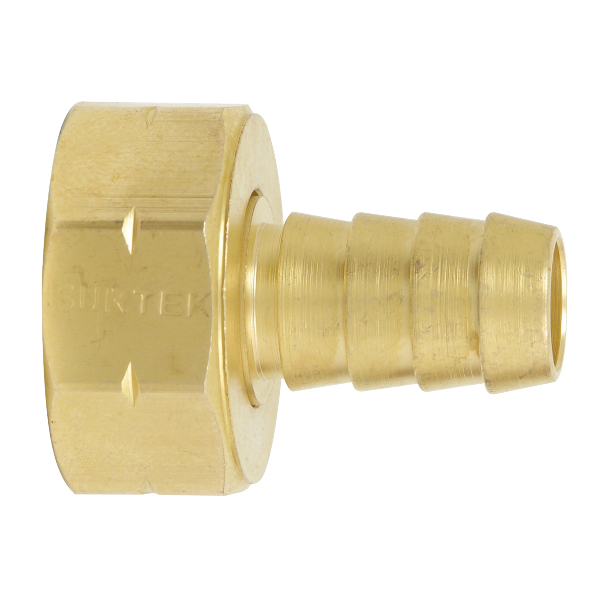 CONECTOR DE BRONCE HEMBRA 1/2in SURTEK SURTEK 130370 - Mersol Sureste México