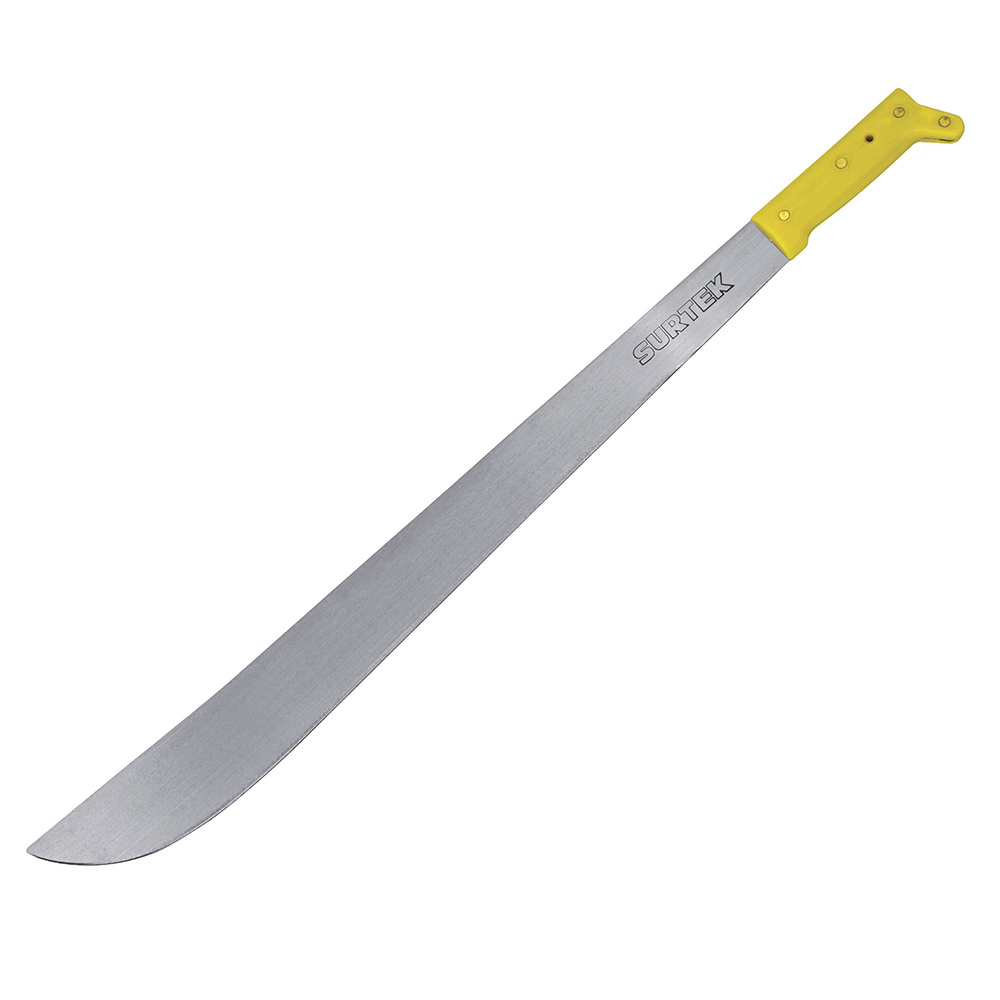 MACHETE CACHA AMARILLA TIPO RECTO 18in (pvl) SURTEK SURTEK 130503 - Mersol Sureste México
