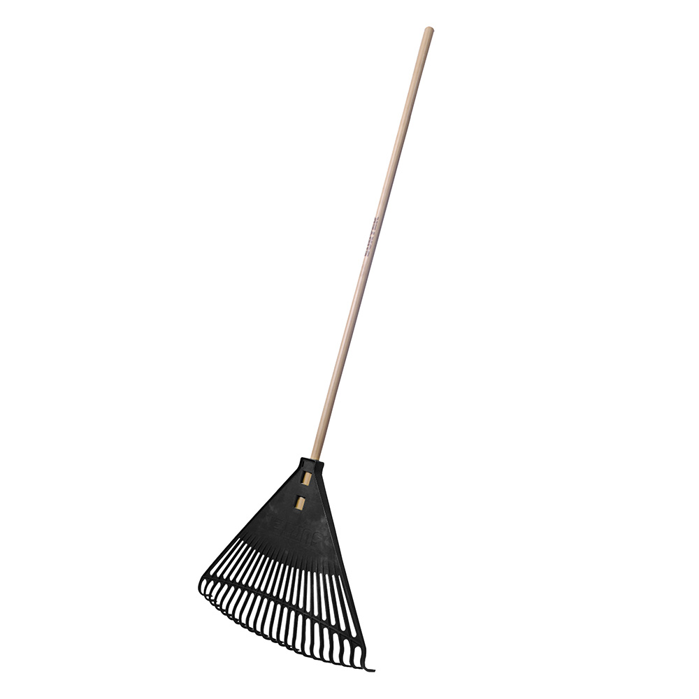 ESCOBA PLASTICA COLOR NEGRO P/JARDIN 22 DIENTES SURTEK SURTEK 132052 - Mersol Sureste México