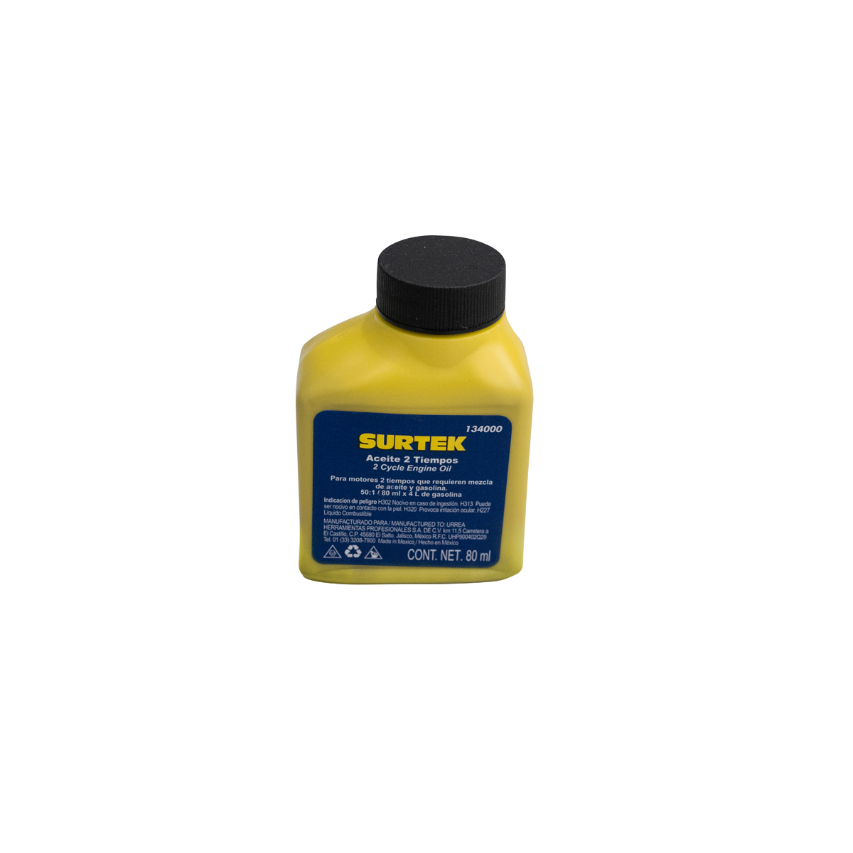 ACEITE 2 TIEMPOS 80 ML SURTEK SURTEK 134000 - Mersol Sureste México