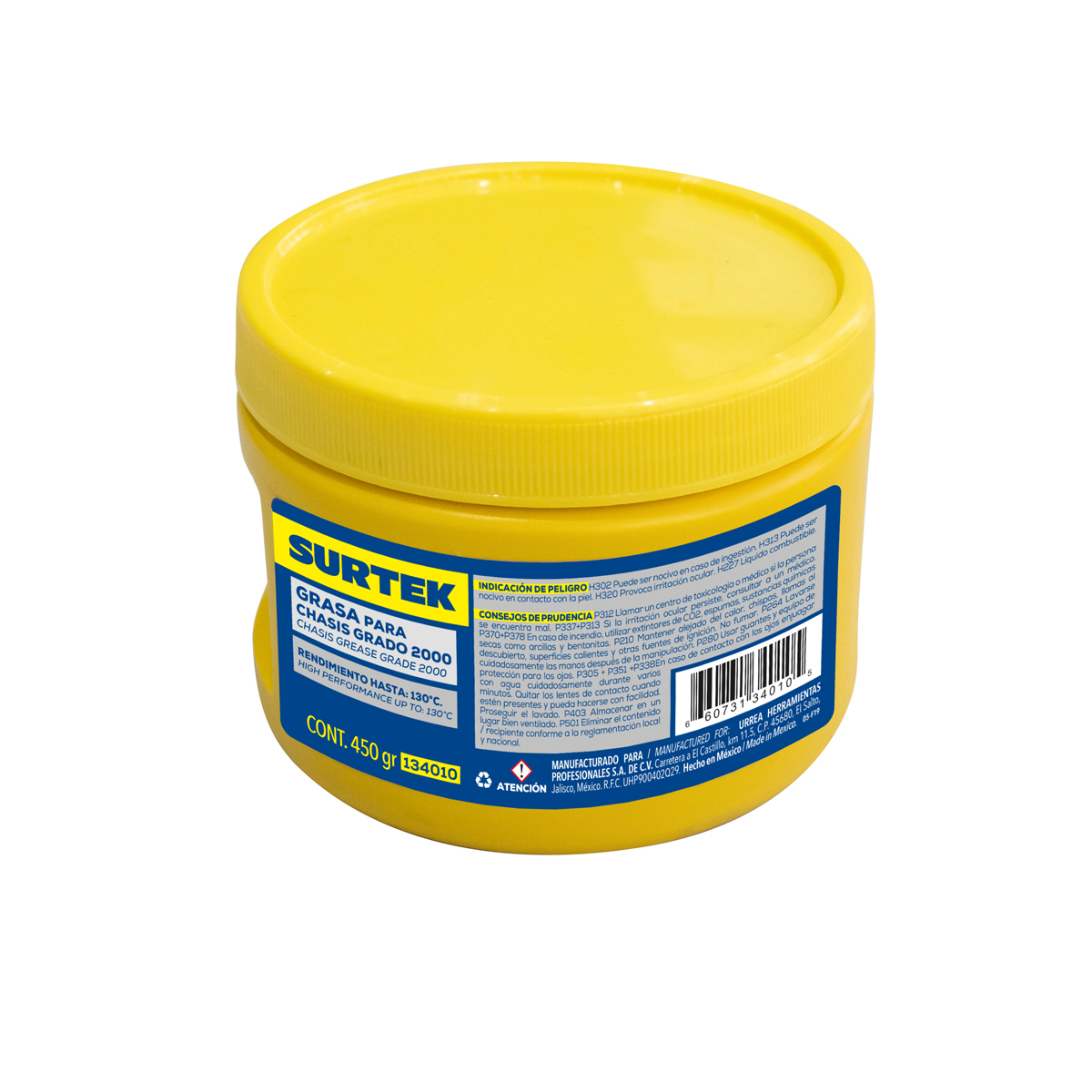 GRASA PARA CHASIS 450 G SURTEK SURTEK 134010 - Mersol Sureste México