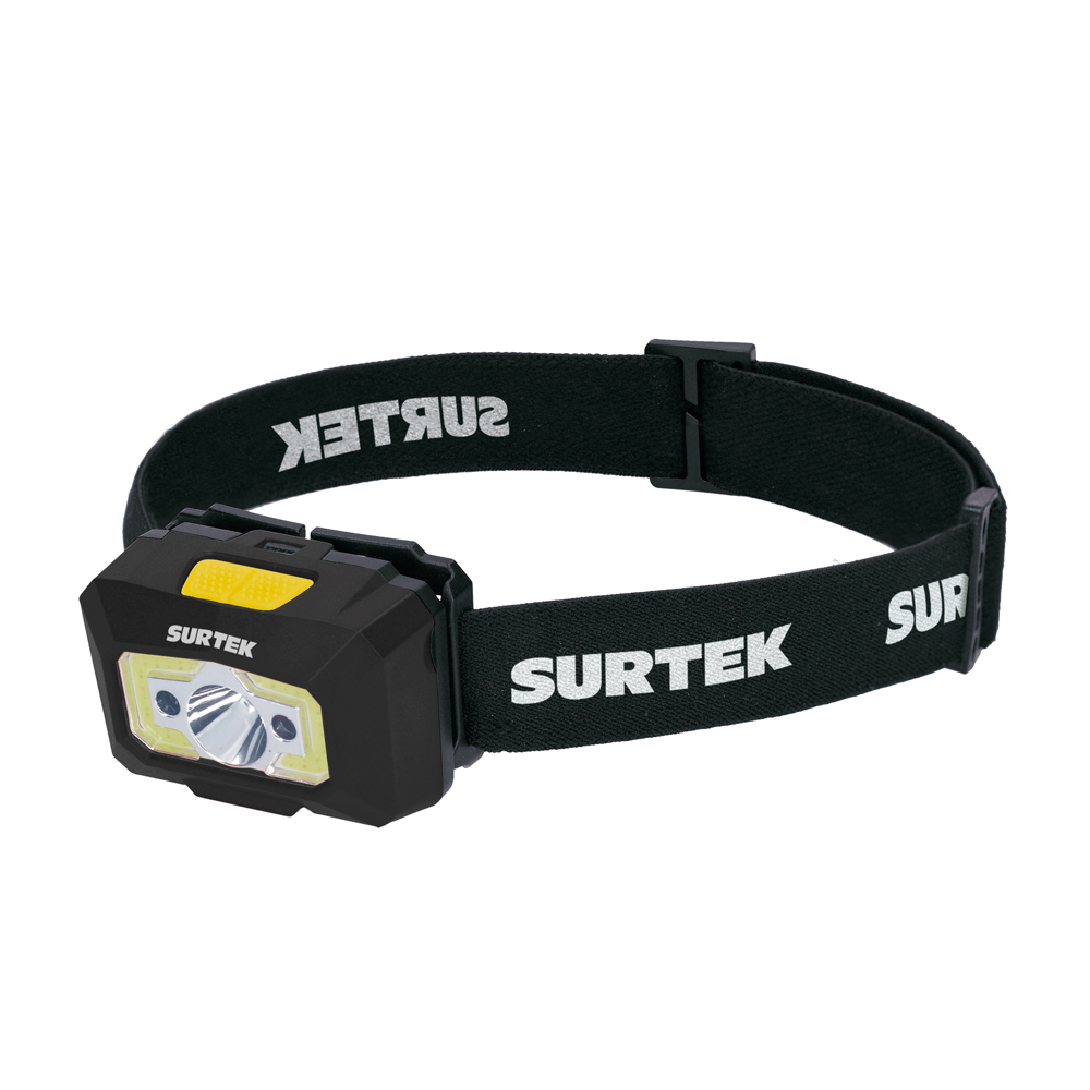 LINTERNA RECARGABLE PARA CABEZA 250LM SURTEK SURTEK 135911 - Mersol Sureste México