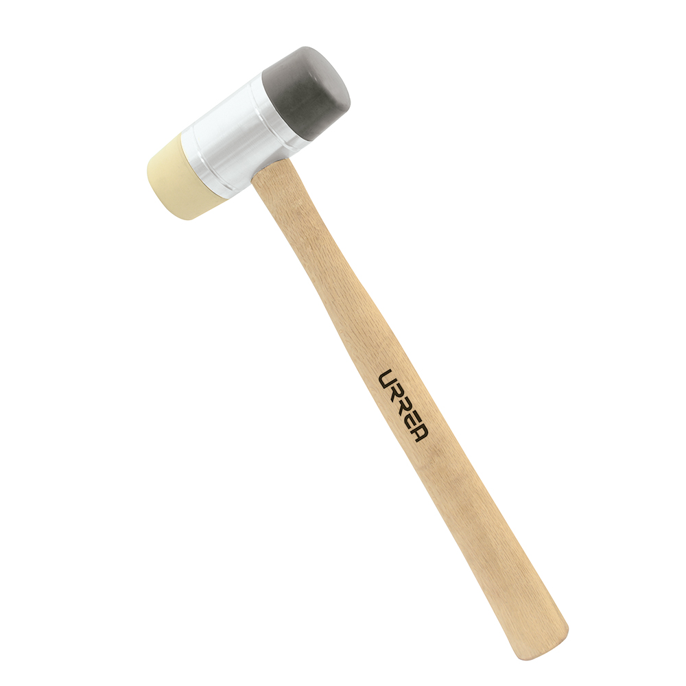 MARTILLO 13OZ  MANGO D/MADERA TAPAS PLASTICAS INTERC. URREA URREA 1364 - Mersol Sureste México