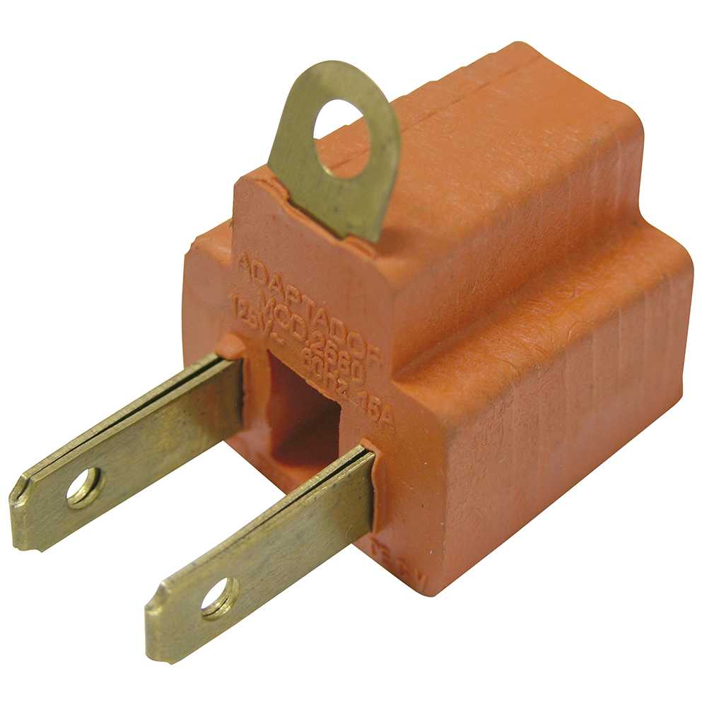 ADAPTADOR CLAVIJA PVC DE ATERRIZADO A POLARIZADO SURTEK SURTEK 136450 - Mersol Sureste México
