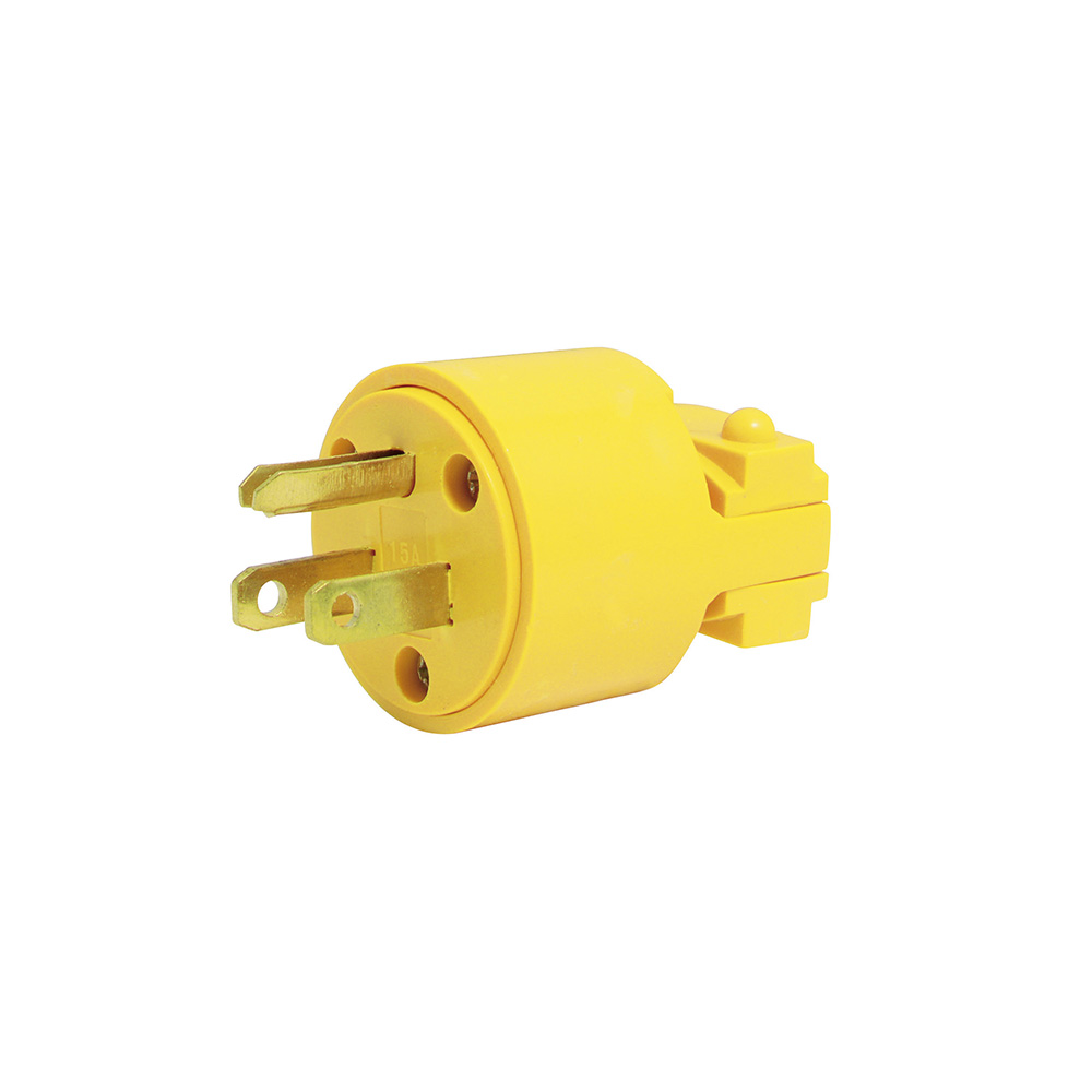 CLAVIJA C/ABRAZADERA PLAST. ATERRIZADA 15A 127V SURTEK SURTEK 136509 - Mersol Sureste México