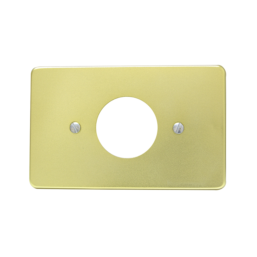 PLACA ALUMINIO PARA CONTACTO SENCILLO SURTEK SURTEK 136608 - Mersol Sureste México