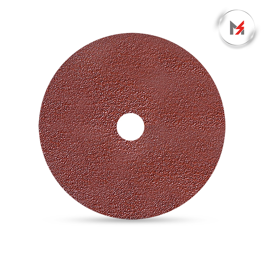 DISCO LIJA ROJO GRANO 120 4-1/2inx 7/8in A-120 C/RESPALDO FIBR AUSTROMEX 1406 - Mersol Sureste México