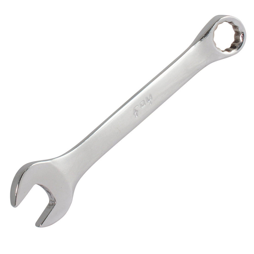 LLAVE COMBINADA PULIDO ESPEJO 12 PUNTAS 8MM (pvl) FOY FOY 140808 - Mersol Sureste México