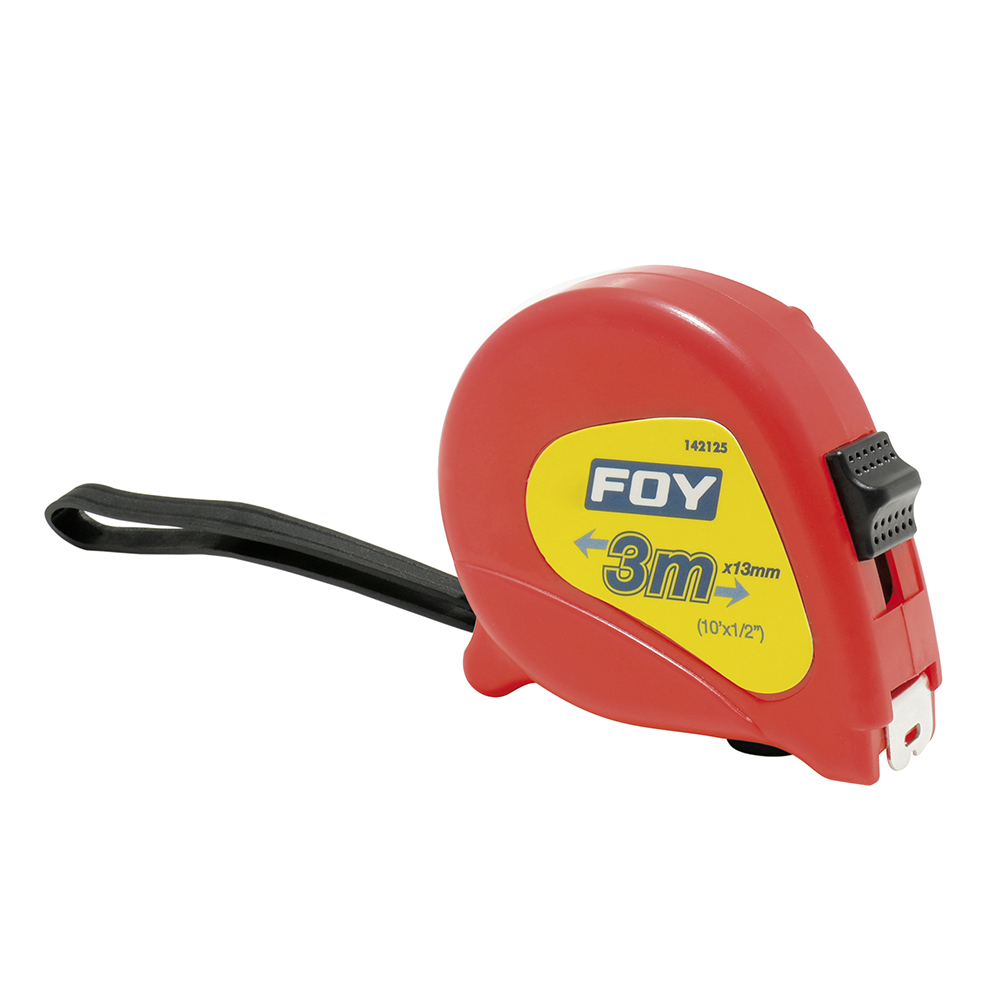 FLEXOMETRO 3M (pvl) 1/2in ROJO (pvl) FOY FOY 142125 - Mersol Sureste México
