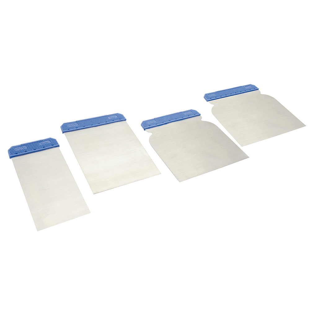 JGO. 4 CUÑAS PARA RASPAR MANGO PLASTICO (pvl) FOY FOY 142628 - Mersol Sureste México