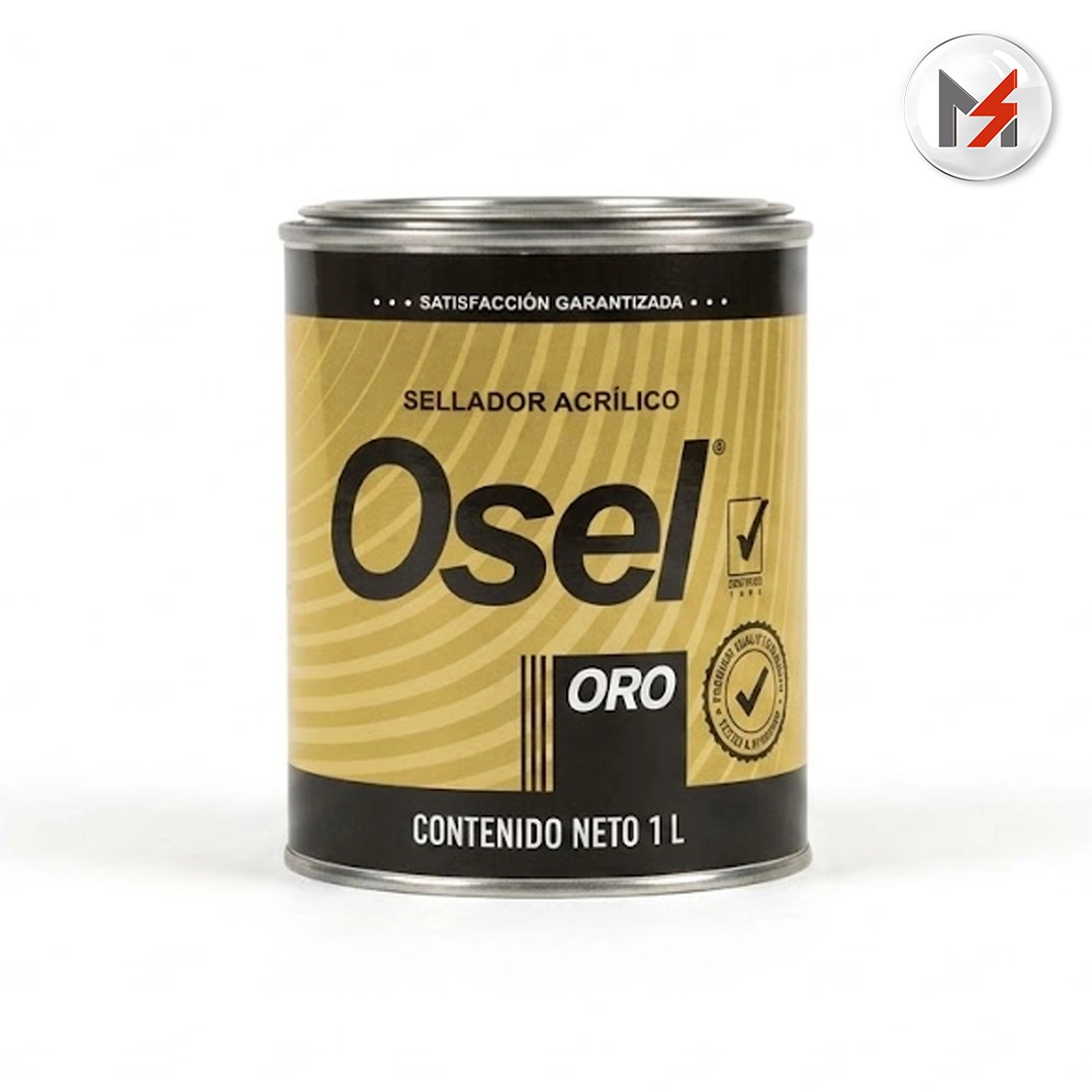 SELLADOR VINILICO TRANSPARENTE OSEL ORO LITRO OSEL 1431-L - Mersol Sureste México