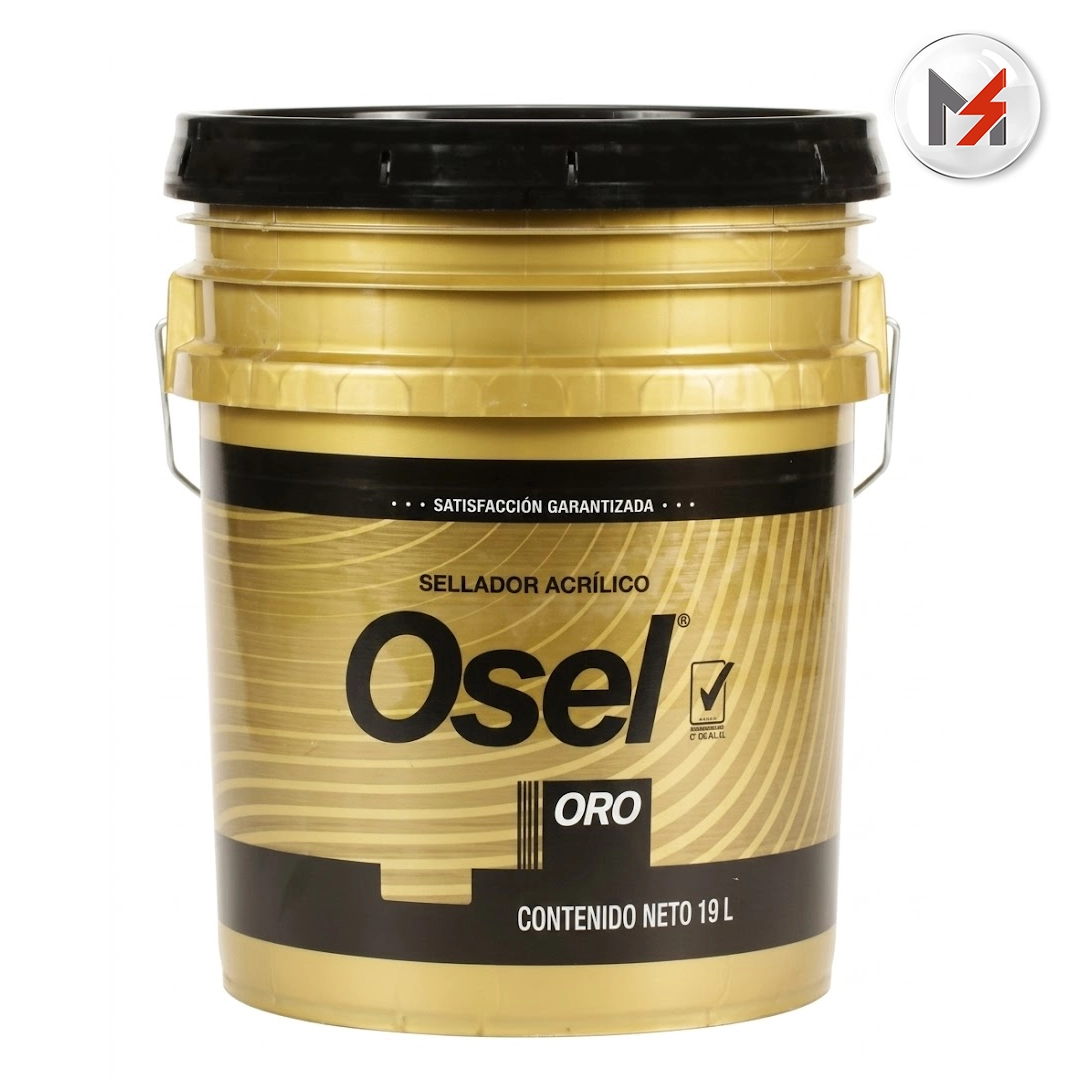 SELLADOR VINILICO TRANSPARENTE OSEL ORO CUBETA OSEL 1431-Q - Mersol Sureste México