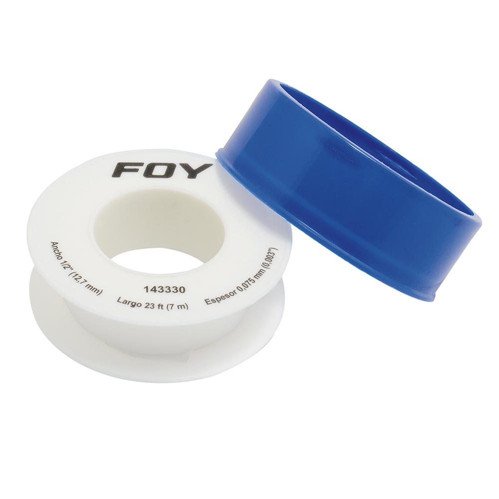 CINTA SELLA ROSCAS 1/2in x 7M (pvl) FOY FOY 143330 - Mersol Sureste México
