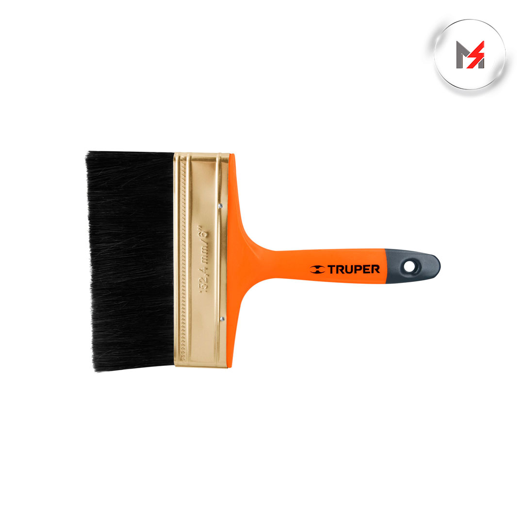 BROCHA CON MANGO DE PLASTICO 6 TRUPER TRUPER 14488 - Mersol Sureste México