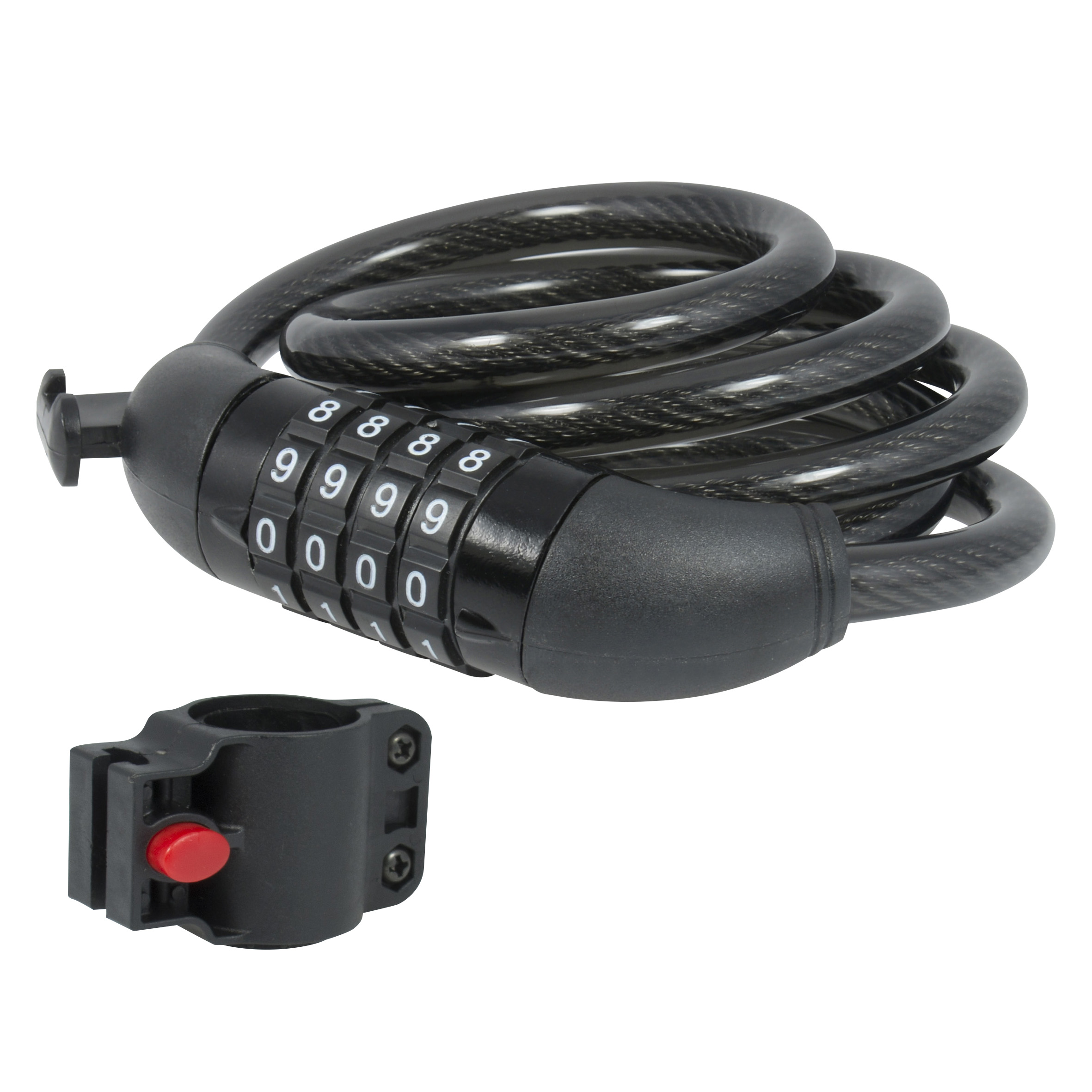 CANDADO CABLE DE COMBINACION 0.8X100CM LOCK LOCK 14CN - Mersol Sureste México