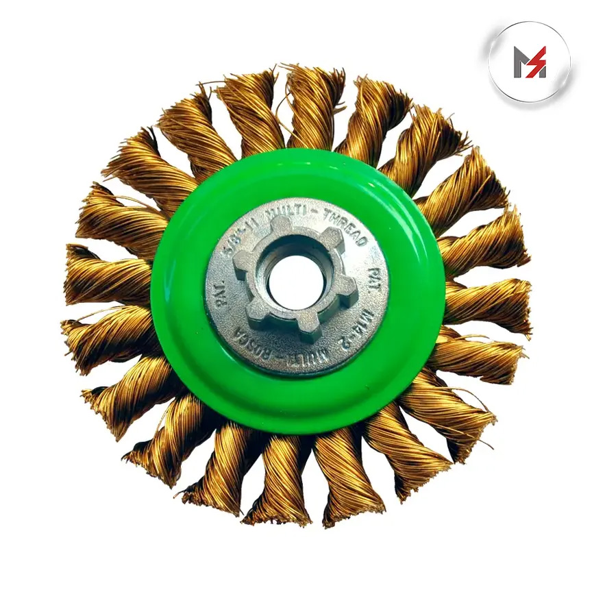 CEPILLO CIRCULAR TRENZADO 4 x 0.016 x MR PARA LIMPIEZA AUSTROMEX AUSTROMEX 1571 - Mersol Sureste México