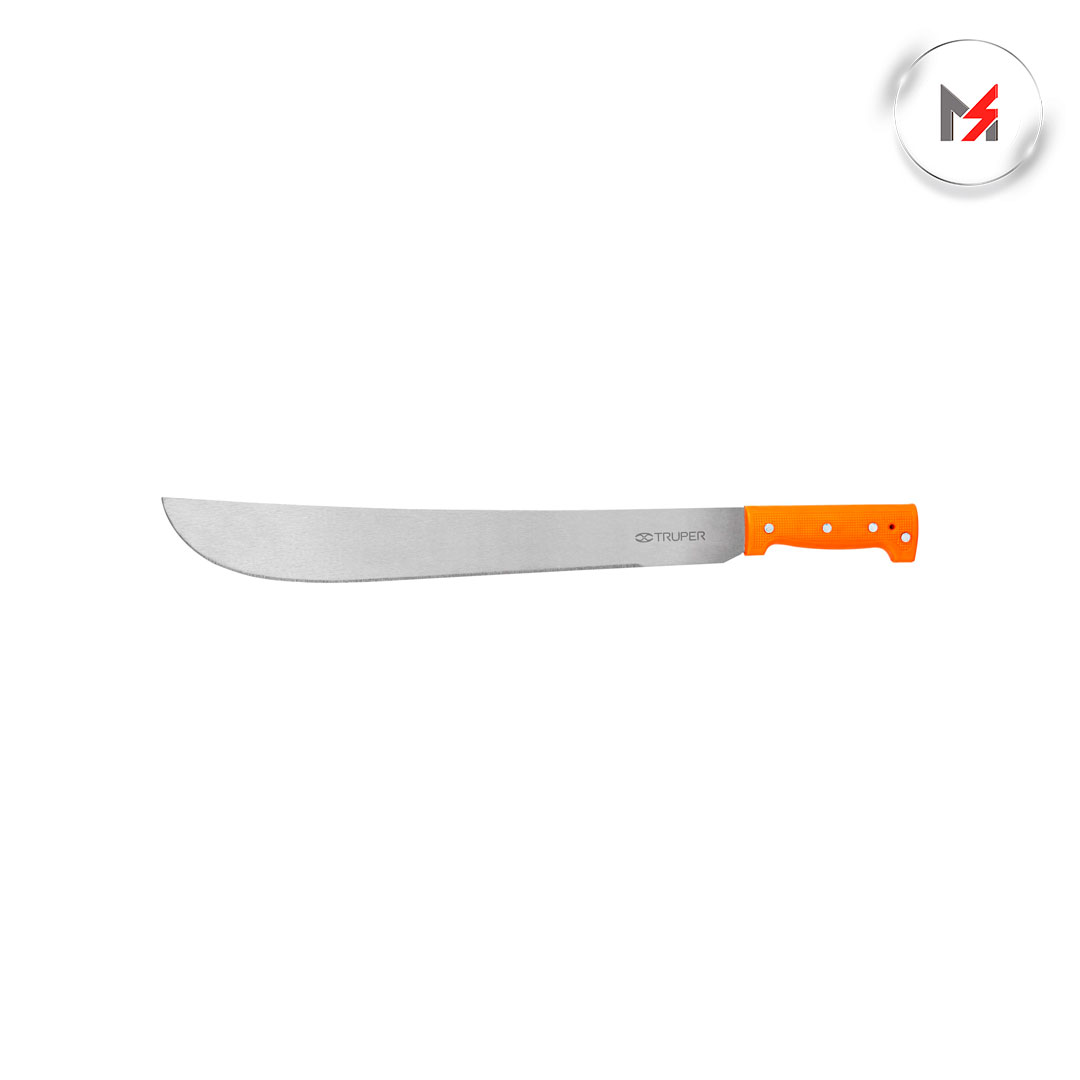 MACHETE CACHA NARANJA REMACHADA 18in X TRUPER TRUPER 15885 - Mersol Sureste México