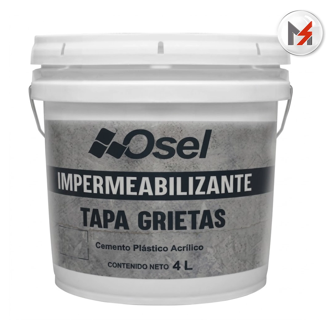 TAPA GRIETAS CEMENTO PLASTICO OSEL GALON OSEL 1610-G - Mersol Sureste México