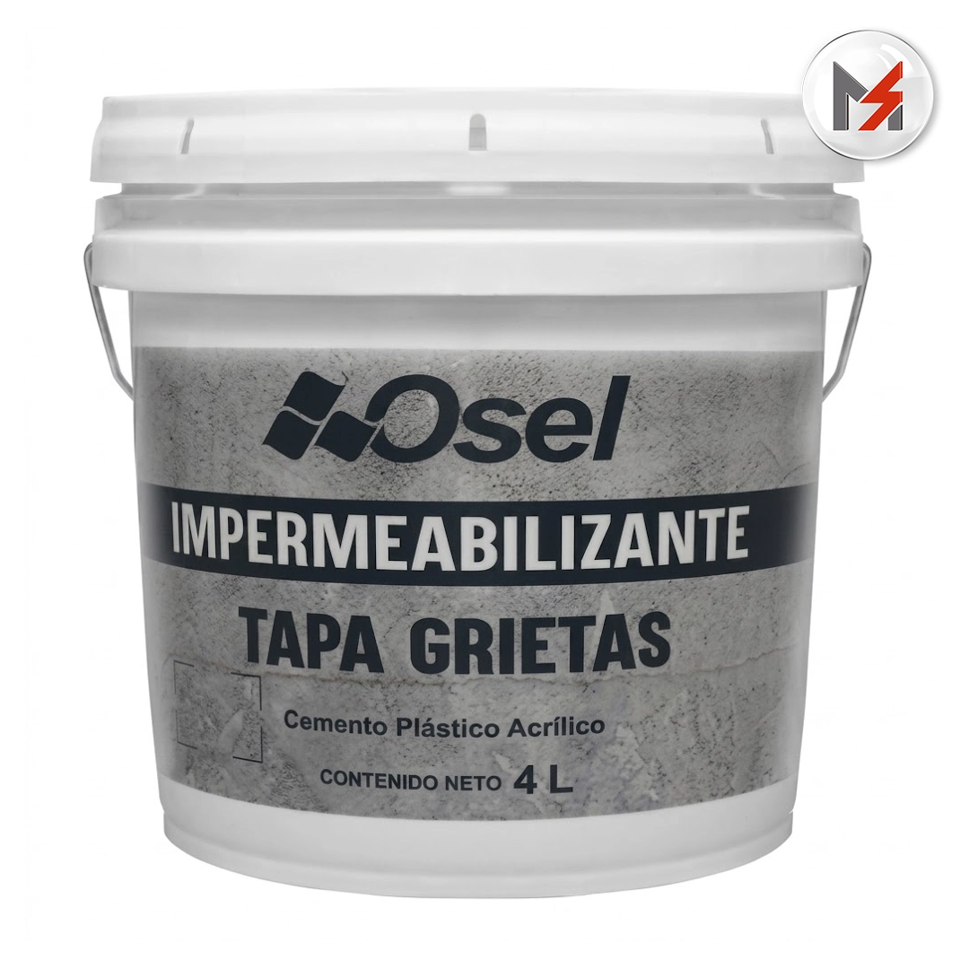 TAPA GRIETAS CEMENTO PLASTICO OSEL LITRO OSEL 1610-L - Mersol Sureste México